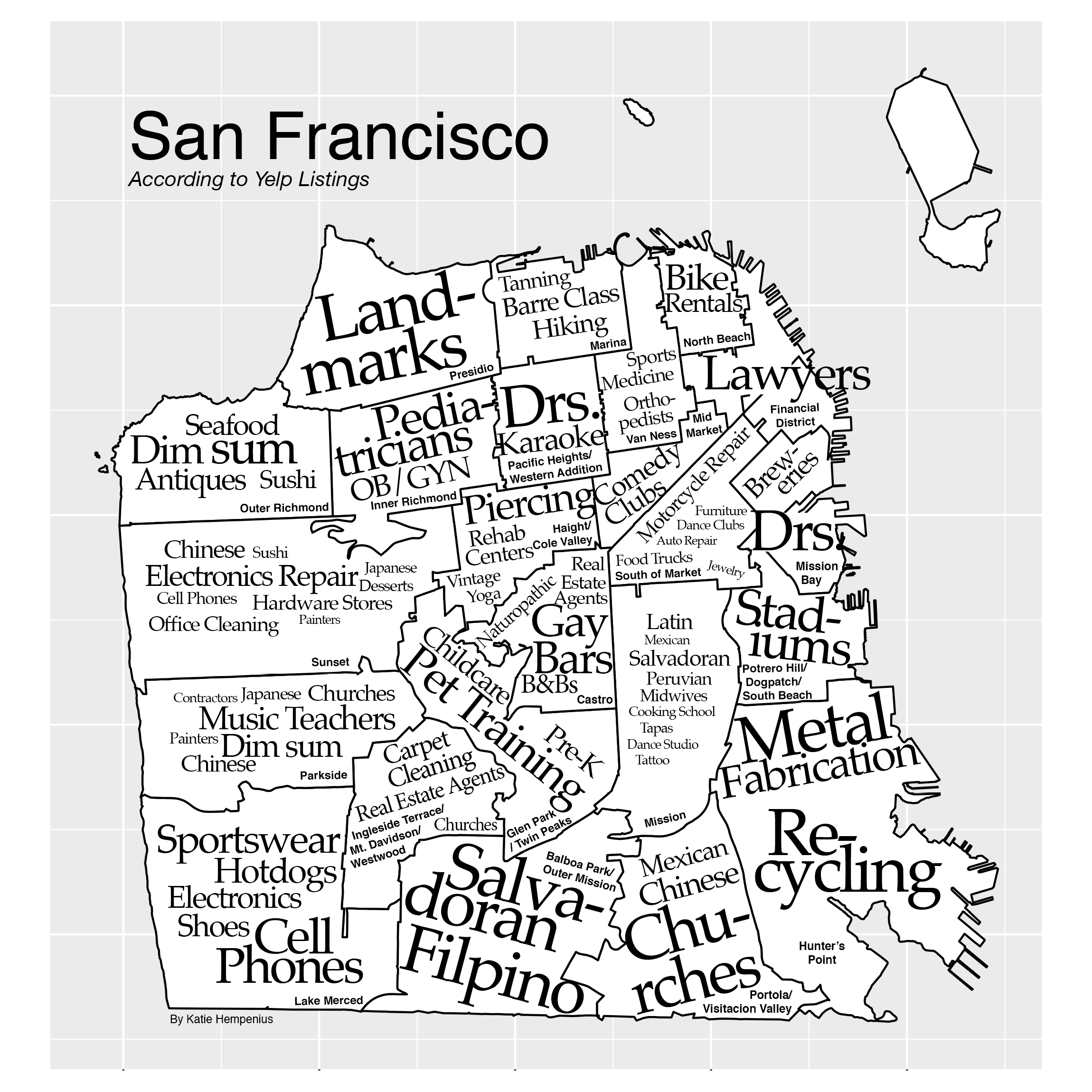 Map of San Francisco