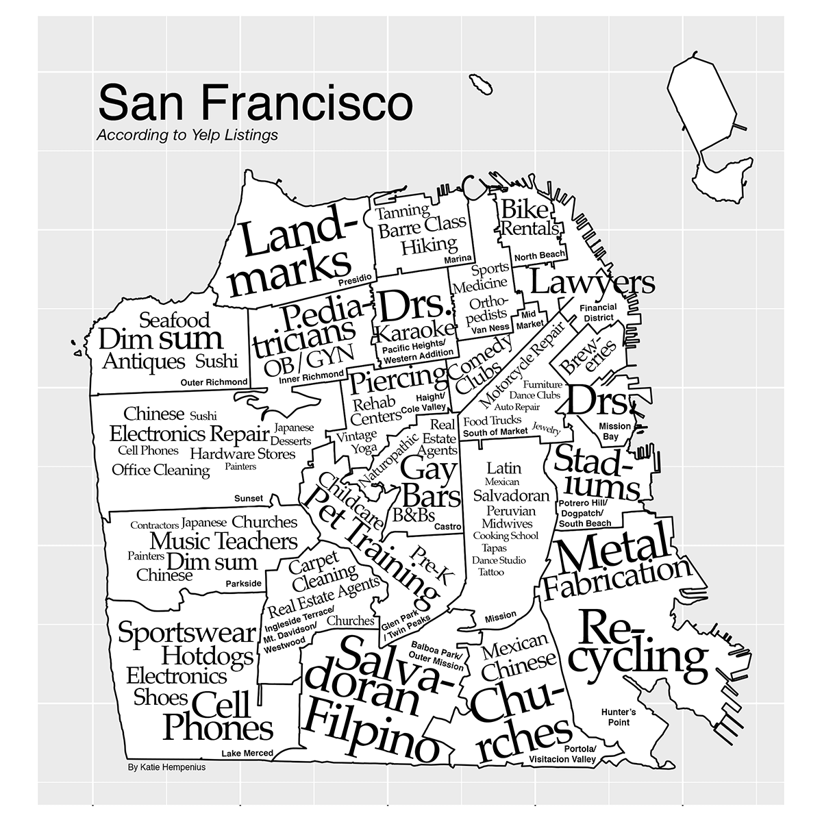 Map of San Francisco